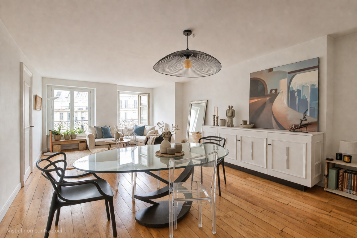 duplex 5 rooms for sale on PARIS (75003)